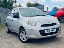 Nissan Micra 1.2 Visia FSH ULEZ FREE £35 TAX MOT  JUNE 26